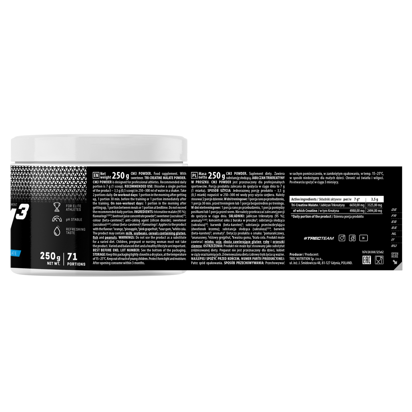 TREC CM3 Powder